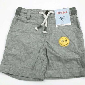 Lot of 4 Boys Dressy Chino Shorts Cat & Jack Gray